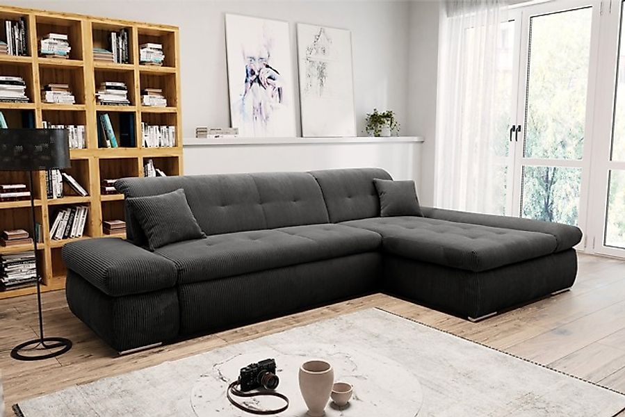 DOMO collection Ecksofa »Moric, L-Form, XXL-Sofa - Breite 300cm, viel Platz günstig online kaufen