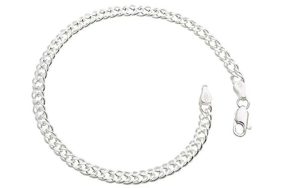 Silberkettenstore Silberarmband Zwillingspanzerkette Armband 4,5mm - günstig online kaufen