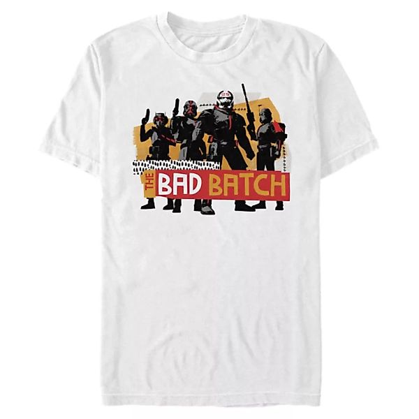 Star Wars - The Clone Wars - Gruppe Bad Batch - Männer T-Shirt günstig online kaufen