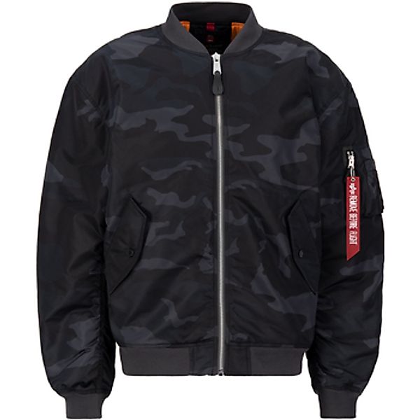 Alpha  Herren-Jacke MA-1 Core Summer Camo - black camo günstig online kaufen