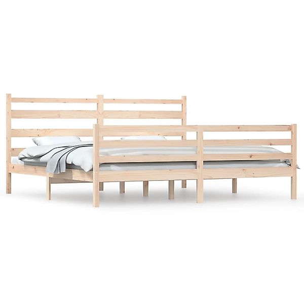 vidaXL Massivholzbett Kiefer 200x200 cm1083648 günstig online kaufen