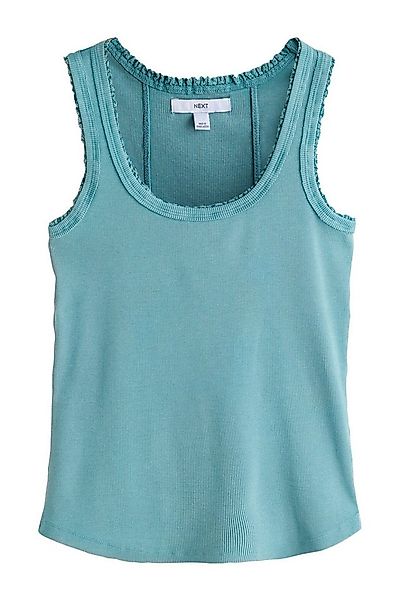 Next Trägertop Geripptes Premium Tanktop mit U-Ausschnitt (1-tlg) günstig online kaufen