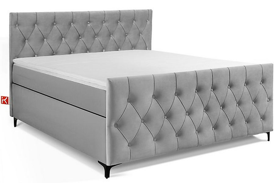 KONSIMO® Boxspringbett ARDEA Polsterbett, Doppelbett, Elegant, hergestellt günstig online kaufen