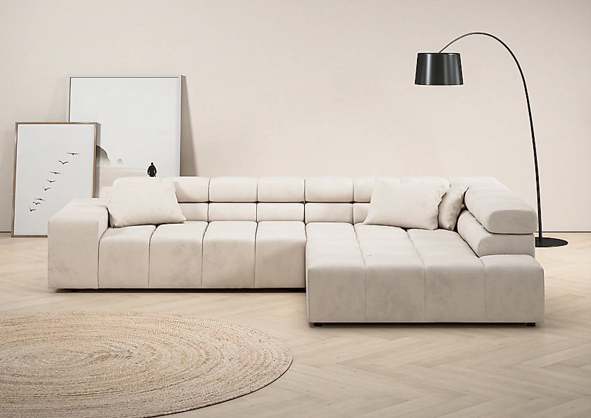 INOSIGN Ecksofa "Ancona incl. Kopfteilverstellung, OTTOs Choice, Breite 319 günstig online kaufen