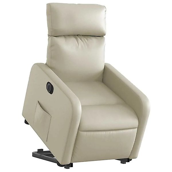 vidaXL Relaxsessel mit Aufstehhilfe Elektrisch Creme Kunstleder 3206764 günstig online kaufen