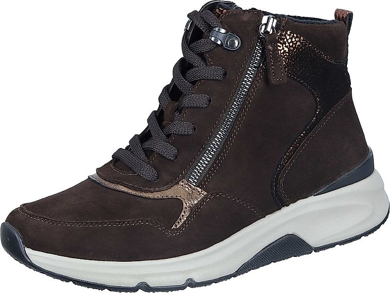 Gabor Stiefeletten Stiefelette aus Veloursleder günstig online kaufen