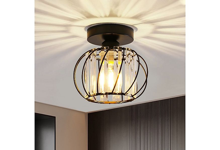 POPOLIC Deckenleuchte Moderne Kristall-Deckenlampe, Mini-Deckenleuchten aus günstig online kaufen