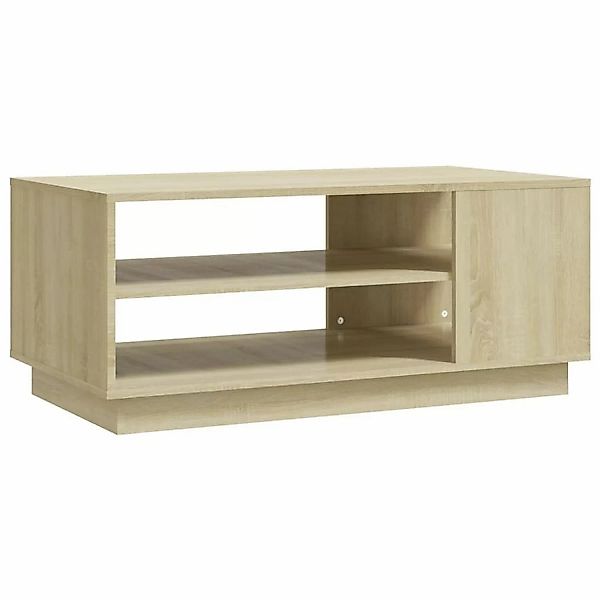 Couchtisch Sonoma-eiche 102x55x43 Cm Spanplatte günstig online kaufen