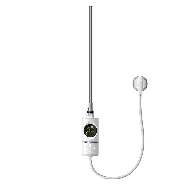 LuxeBath Heizstab Heizelemente für Badheizkörper mit Thermostat und LCD Bil günstig online kaufen