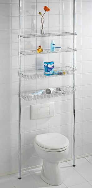 WENKO Badregal Ellera Teleskopregal, 2 Ablagen, günstig online kaufen