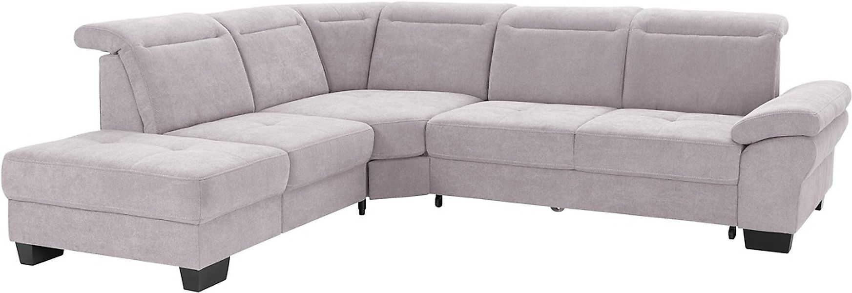 Places of Style Ecksofa "Cornwall L-Form", incl. Sitztiefenverstellung, mit günstig online kaufen