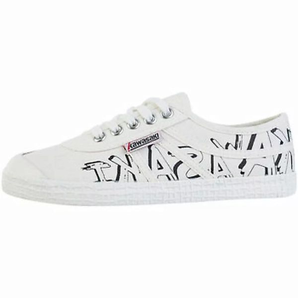 Kawasaki  Sneaker Graffiti Canvas Shoe K202416-ES 1002 White günstig online kaufen