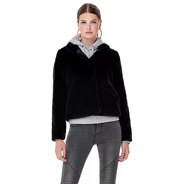 Only Vidafaux Fur Jacke S Black günstig online kaufen