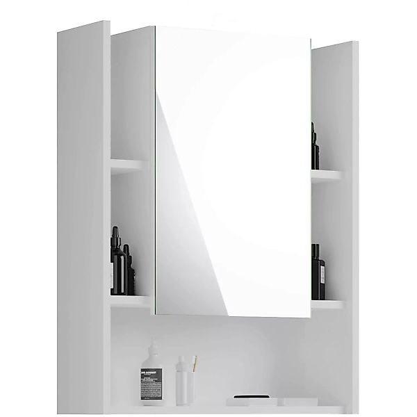 ebuy24 Badezimmerspiegelschrank Venice Spiegelschrank Bad 1 Tür, 5 Ablagen günstig online kaufen