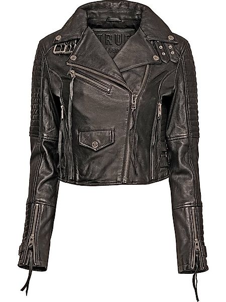 trueprodigy Lederjacke Freya mit Reißverschluss Details günstig online kaufen