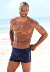 Chiemsee Boxer-Badehose mit Print günstig online kaufen