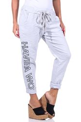 Mississhop Jogginghose Damen Hose Freizeithose Stoffhose günstig online kaufen
