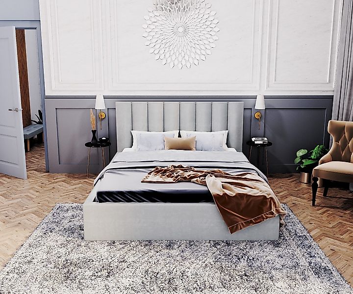 FDM Polsterbett Bettgestell Bettrahmen 120x200, 140x200, günstig online kaufen