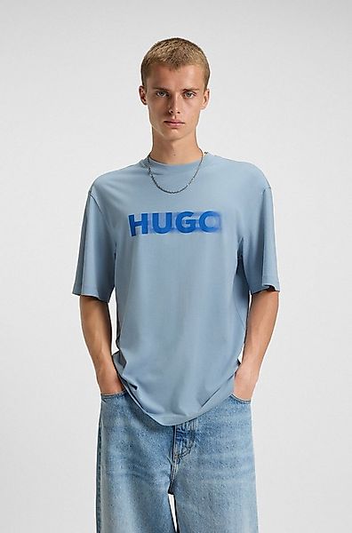 HUGO Blue T-Shirt Nalax mit Logo-Druck günstig online kaufen