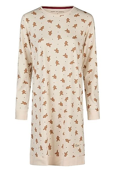 HAPPY SHORTS Schlafanzug Happy Shorts Sleepshirt Knielang Bequem und modisc günstig online kaufen