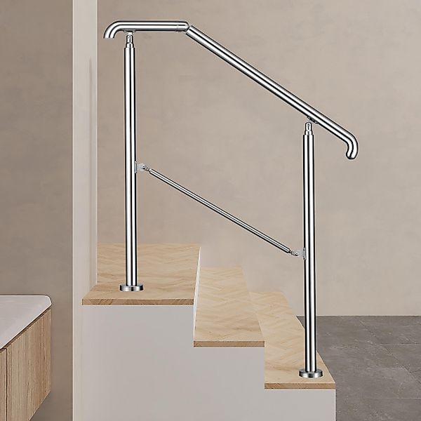 Duschparadies Handlauf Eingangsgeländer Treppengeländer Handlauf Edelstahl günstig online kaufen