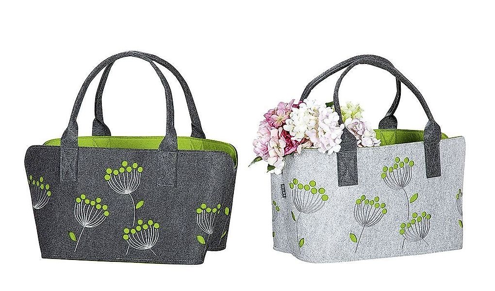 GILDE Shopper MF Filztasche "Dillblüte" Shoppingtasche günstig online kaufen