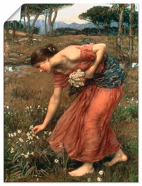 Artland Wandbild »Narziß«, Frau, (1 St.), als Leinwandbild, Poster in versc günstig online kaufen