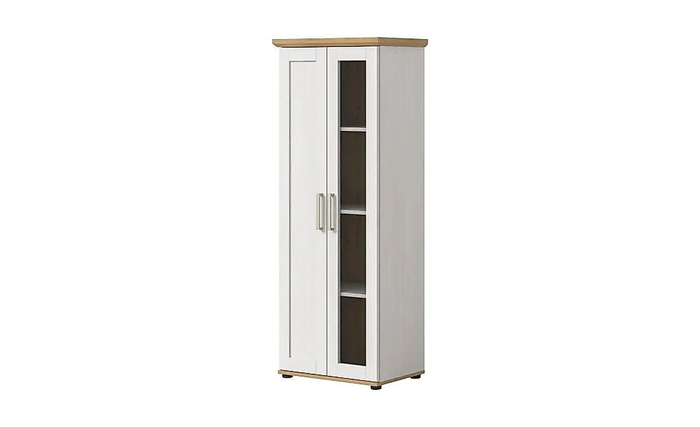 Vitrine   ¦ holzfarben ¦ Maße (cm): B: 64 H: 161 Schränke > Vitrinen - Höff günstig online kaufen