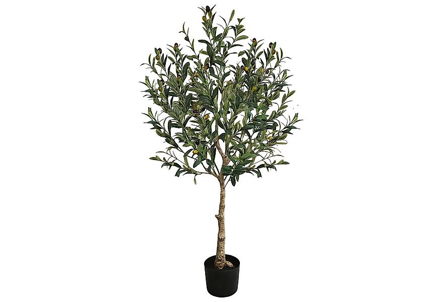 Kunstbaum Künstliche Olivenbaum Kunststoffpflanzen Dekopflanzen, Ribelli, H günstig online kaufen