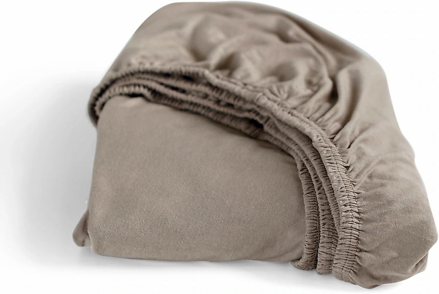 Cinderella Spannbettlaken "Jersey" bügel- und knötchenfrei, bis 35 cm Höhe günstig online kaufen