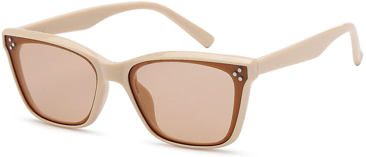 styleBREAKER Sonnenbrille Nerd Sonnenbrille Flachgläser (1-St) günstig online kaufen