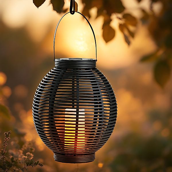 Spetebo LED Solarleuchte XXL Solar Laterne günstig online kaufen