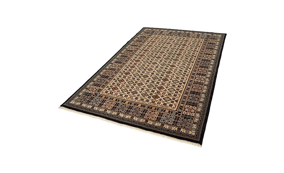 THEKO Wollteppich  Saharna ¦ blau ¦ Wolle ¦ Maße (cm): B: 200 H: 1 Teppiche günstig online kaufen