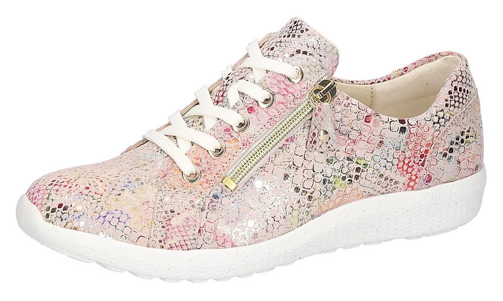 Waldläufer K-IRA Schnürschuh, Halbschuh, Komfortschuh mit farbenfrohem Druc günstig online kaufen