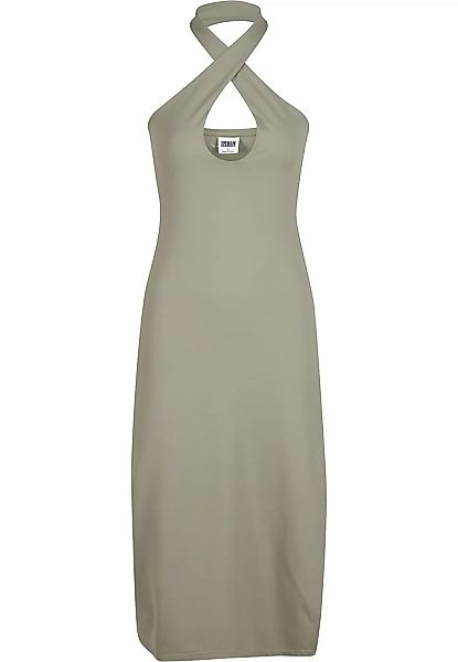 URBAN CLASSICS Shirtkleid "Urban Classics Ladies Crossed Neckholder Dress", günstig online kaufen