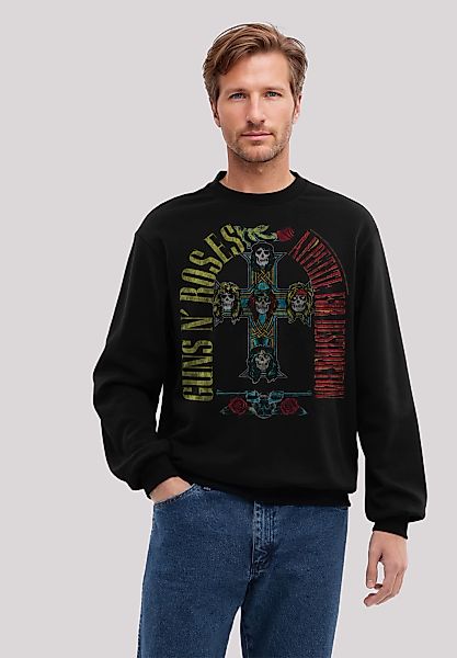 F4NT4STIC Sweatshirt "Guns N Roses Skull Rock Band Merch", Premium Qualität günstig online kaufen