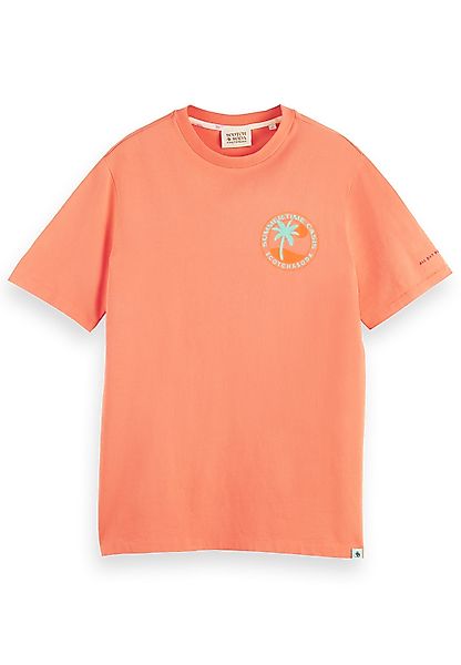 Scotch & Soda Herren T-Shirt LOGO GRAPHIC T-SHIRT 166062 Orange günstig online kaufen