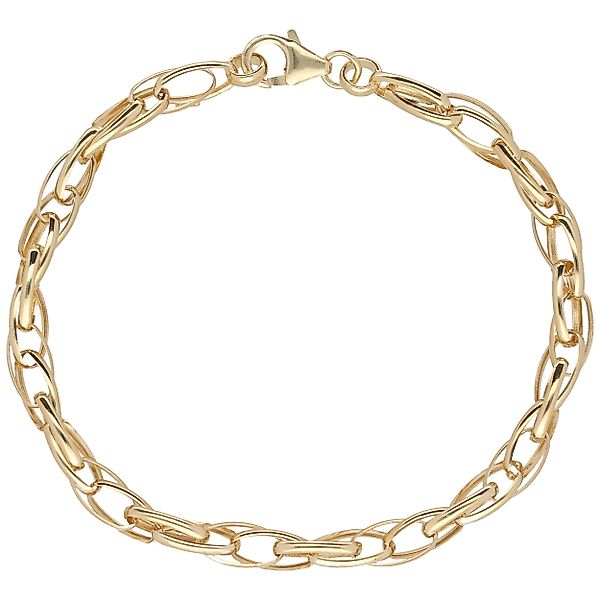 Luigi Merano Armband Doppelankerkette, ovale Glieder, günstig online kaufen