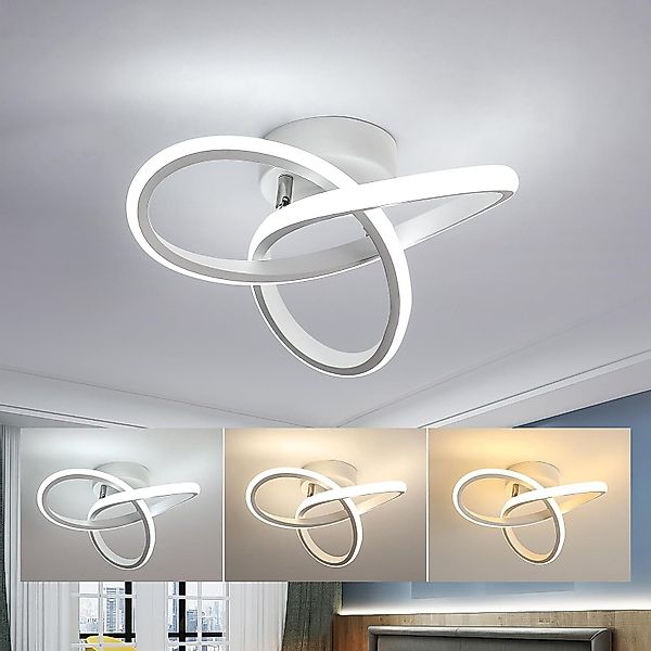 RWEUOQ LED Deckenleuchte Dimmbare moderne LED-Deckenleuchte, günstig online kaufen