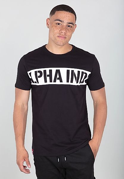 Alpha Industries T-Shirt "Printed Stripe T-Shirt" günstig online kaufen