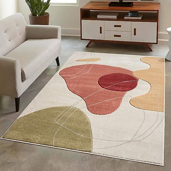 Carpet City Teppich "BONITO 7158" rechteckig 11 mm Höhe Läufer, Flachflor, günstig online kaufen