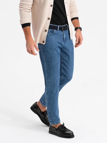 OMBRE Comfort-fit-Jeans Marmorierte Denim-Hose für Männer günstig online kaufen