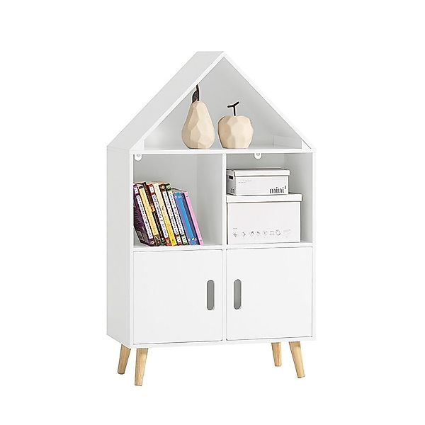 SoBuy Kinderregal KMB58, mit Haus-Design Bücherregal günstig online kaufen
