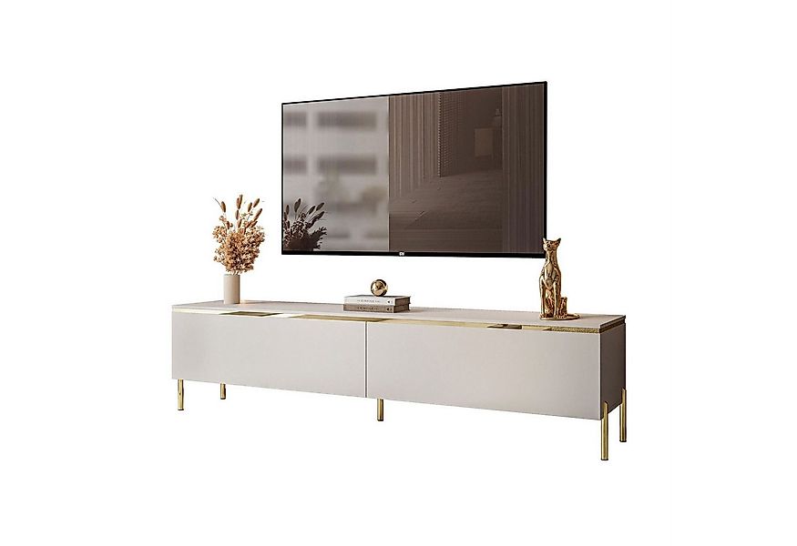 Lookway Lowboard AURORA Kaschmir Hängende TV-Schrank oder auf Beinen 180 cm günstig online kaufen