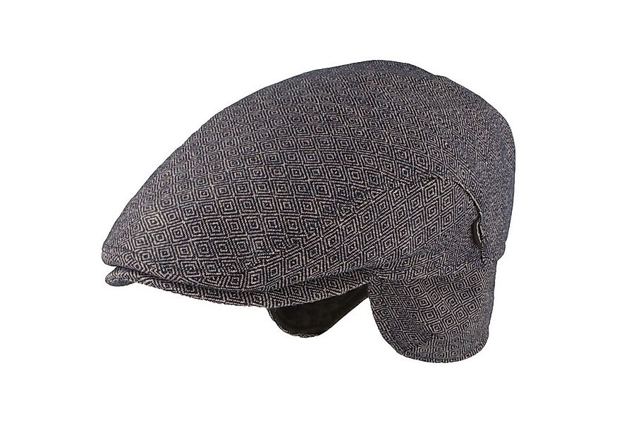 Breiter Schiebermütze aus Bavaria-Loden-Wolle mit Ohrenschutz günstig online kaufen