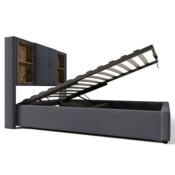 Gotagee Einzelbett Jugendbett Polsterbett Multifunktionsbett flaches Bett 9 günstig online kaufen
