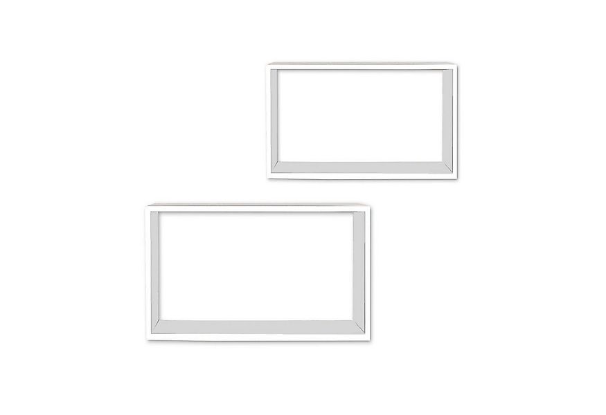 HTI-Line Wandregal Wandregal Altona 908a 2er-Set, Set 2-tlg., Schweberegal günstig online kaufen