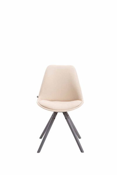 CLP Esszimmerstuhl Toulouse Stoff Rund, Sitzpolster& günstig online kaufen