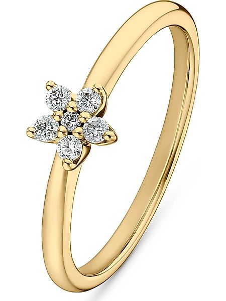 CHRIST Diamantring CHRIST Damen-Damenring 585er Gelbgold günstig online kaufen