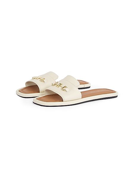 Tommy Hilfiger LEATHER HORSEBIT MULE Pantolette, günstig online kaufen